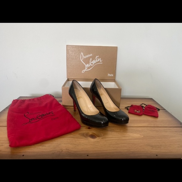 Christian Louboutin New Simple Pump 100 Patent Calf 35.5 - Picture 7 of 8